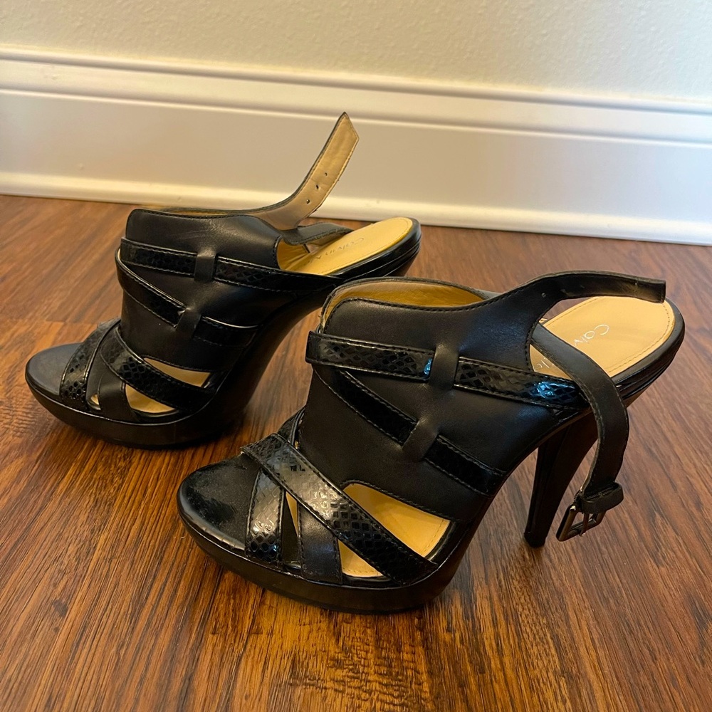Calvin Klein black heels